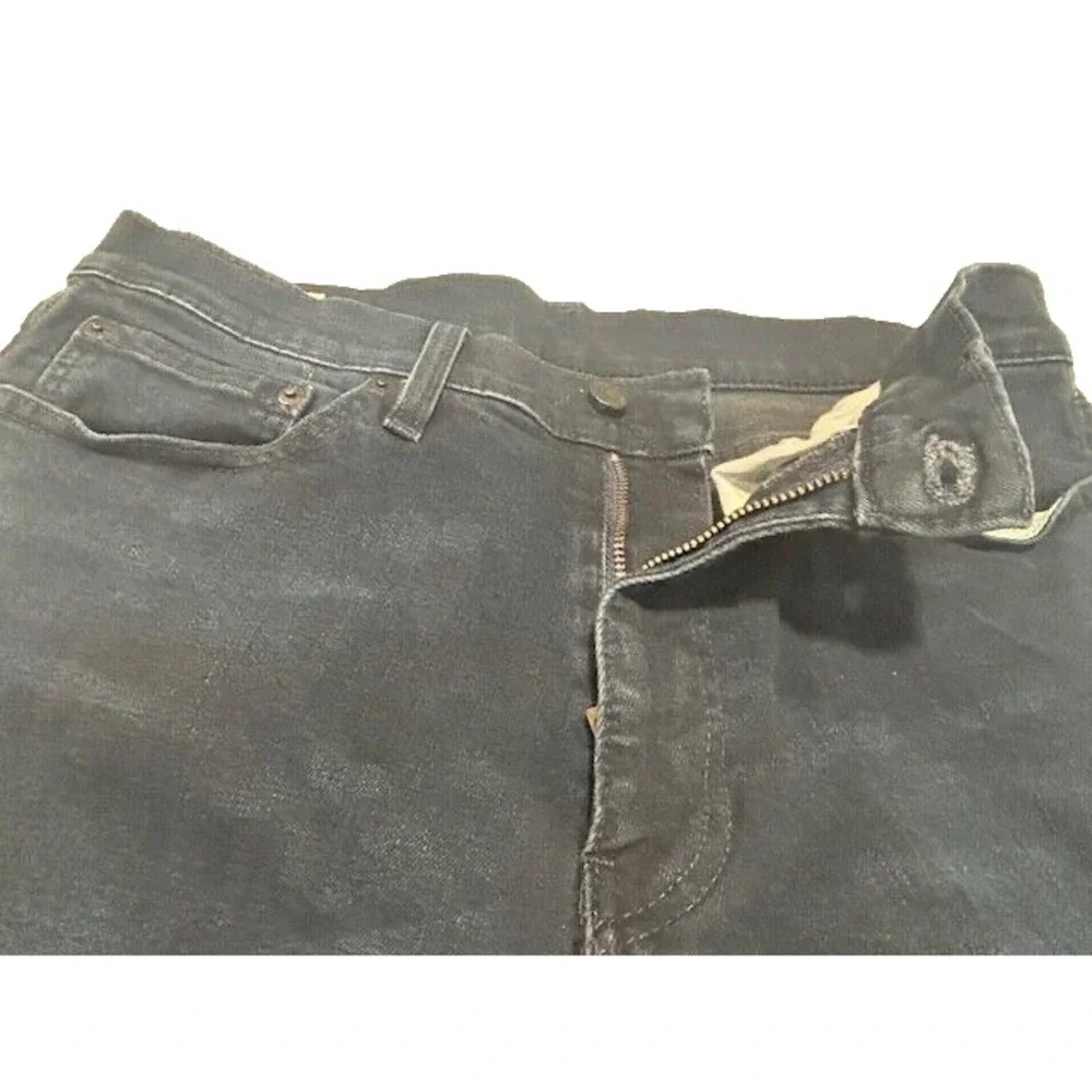 LEVI'S Men's 541 Jeans 33W x 32L Dark Blue Wash, Black Label Athletic Fit